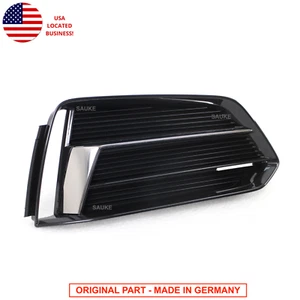 for 2018- 2019 A5 base only front bumper Right side grille insert trim OEM - Imagen 1 de 8