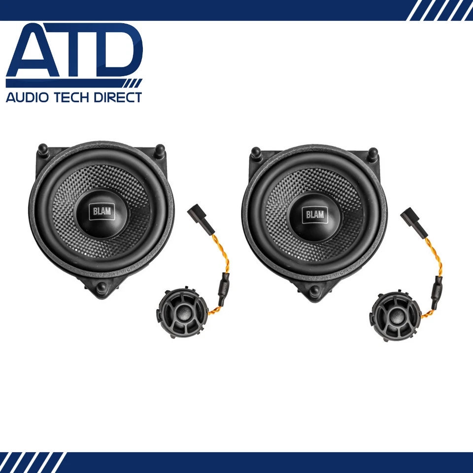 BLAM-MB100S 100mm 2-Wege Komponentensystem für Mercedes C-Klasse W205 E-Klasse W213