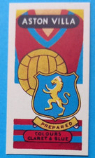 ASTON VILLA FOOTBALL CLUBS & BADGES BY LAMBERTS OF NORWICH 1958 CARD No 2