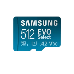 Carte microSD Samsung 512 Go 130 Mo/s (U3) - Photo 1 sur 4