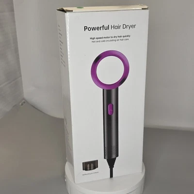 High-Speed Hair Dryer with Quiet Motor – Hot & Cold Air, 1600W, Fast Dry, USA - Image 1 of 4