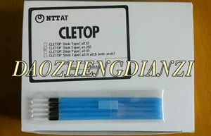 200 piezas/caja 14100401 varillas de limpieza de fibra óptica adaptador de fibra óptica varillas de hisopo - Imagen 1 de 4