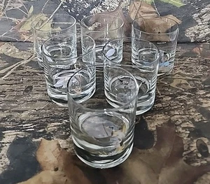 6pc Rare Vintage Ned Smith Wild Duck Bird Old Fashioned Whiskey Rocks Glasses H - Picture 1 of 8