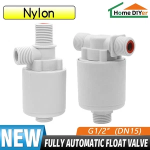 Válvula automática de control de nivel de agua Válvula de flotador Válvula de cierre del tanque de agua 1/2" - Imagen 1 de 13