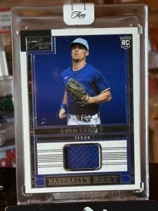 2024 Panini Three and Two #BBM-EC BASEBALL'S BEST PATCH EVAN CARTER /32 (RC, MEM) - Bild 1 von 4