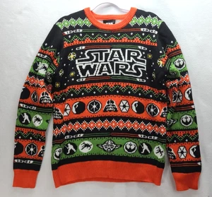 Geeknet Star Wars Holiday Ugly Christmas Sweater Yoda Vader Herren Größe L - Bild 1 von 11