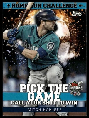 2022 Topps #HRC-30 Mitch Haniger Home Run Challenge Code Cards (Series One) - Image 1 of 2