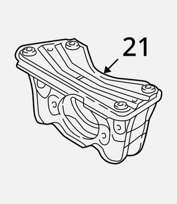 Toyota RAV4 2001 2002 2003 2005 2x4 4x4 AWD travesaño trasero cuna subchasis OEM Foto 1 de 2