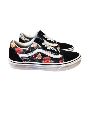 Scarpe da ginnastica Vans Oldol Skoolx unis nerengate strin basseino giardino floreal