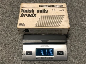Bostitch 1-1/4 in. -  15 Ga. Angled Strip Coated Finish Nails 3000~ pc. FN1520 - Picture 1 of 6