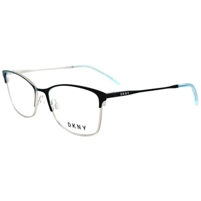 DKNY DK1028 Womens Metal Eyeglass Frame 400 Navy Silver 53-16 - Image 1 of 4