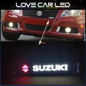 CAR STYLING BADGE CAR FRONT HOOD GRILLE EMBLEM LED LIGHT AZ SUZUKI  - Picture 1 of 9