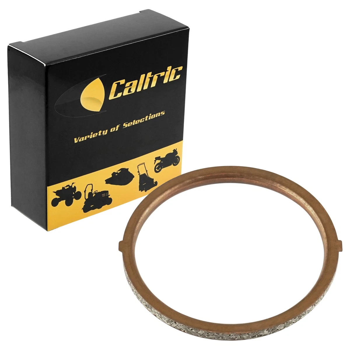Caltric Junta De Conector De Silenciador Compatible