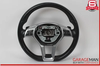 12-16 Mercedes R172 SLK250 SLK300 Steering Wheel w/ Paddle Shifters Black OEM - Image 1 of 4