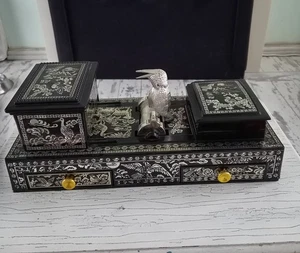 Vintage Mechanical Bird Cigarette Dispenser/ Top Case. Damaged Lid. See Photos. - Picture 1 of 15