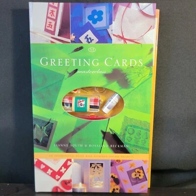 Greeting Cards Masterclass DIY How to Arts Craft Kit Gift Set With Guide NEW - Image 1 of 4