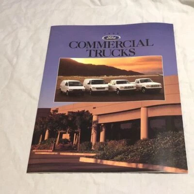 1996 Ford Commercial Trucks dealer brochure - Image 1 of 4