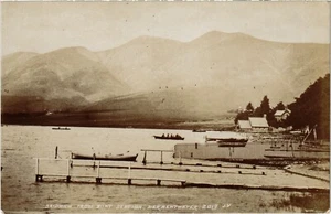 PC SKIDDAW DESDE ESTACIÓN DE BARCOS CUMBRIA INGLATERRA FOTO REAL POSTAL (u10115) - Imagen 1 de 2