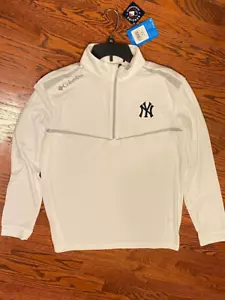Columbia Sportswear N.Y. Yankees MLB Embroidered White Jacket Men's XXL NWT New - Picture 1 of 3