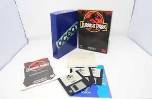 Jurassic Park-IBM PC game-Ocean-3 high density 3.5" floppy discs in original box - Picture 1 of 11