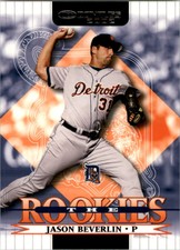 2002 Donruss The Rookies Baseball #107 Jason Beverlin RC