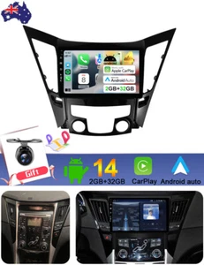 Android 14 Carplay For Hyundai i45 2009-2012 Head unit Car Stereo Radio GPS Navi - Picture 1 of 24