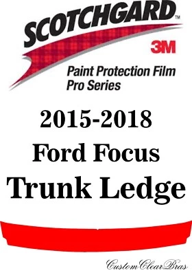 3M Scotchgard Paint Protection Film Pro Series 2015 2016 2017 2018 Ford Focus - Imagem 1 de 3