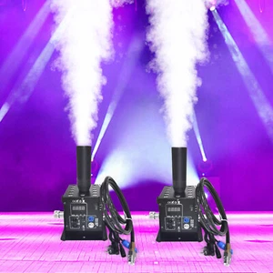 2 Pack LED CO2 Jet Smoke Machine & 6m Hose CO2 Cannon DMX Blaster DJ Disco Stag - Picture 1 of 12