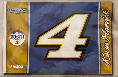 NASCAR Officially Licensed 3x5 Flag #4 Kevin Harvick Stewart Haas Racing - BUSCH Foto 1 de 3