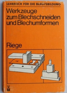 28673 RIEGE Tools for Sheet Metal Cutting and Forming GDR 1982 - Picture 1 of 1