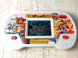 Juego y reloj vintage Bandai 'Hissatsu! Five Robo' LSI 1990 buen estado de Japón - Imagen 1 de 6