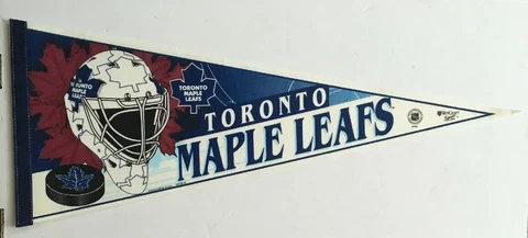 NHL Toronto Maple Leafs 12" X 30" Felt Pennant by Wincraft, Officially Licensed Cover
