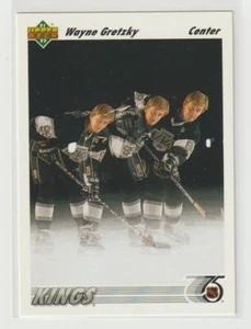 1991-92 Upper Deck hockey Wayne Gretzky card #437 High Grade - Picture 1 of 2
