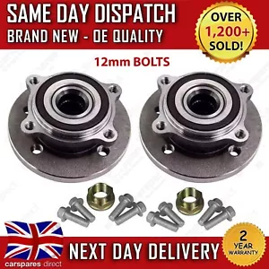 MINI R50 R52 R53 COOPER S ONE D 2001-2007 FRONT WHEEL HUB & BEARING PAIR X2 KIT - Picture 1 of 9