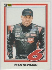 2022 Donruss #189 Ryan Newman '81 Roush Fenway Racing Guaranteed Rate