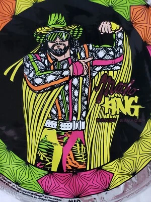 Globo Macho Man King Titan Sports 1991 sin usar Randy Savage de colección WWF NUEVO Foto 1 de 4