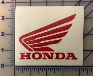 Honda Wings Decal - 2.5" 3.5" 4.5" Multiple Colors - Motorcycle Racing Tank Bike - Picture 1 of 4