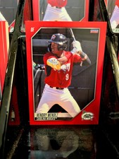 Hendry Mendez 2022 Carolina Mudcats #13 Milwaukee Brewers Rookie (RC) Choice