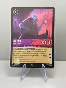 Carte LORCANA FR - Chapitre 7 52/204 Hadès - Rare non Foil Neuf - Imagen 1 de 2