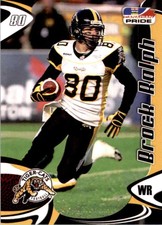 2007 Extreme Sports CFL Brock Ralph #27