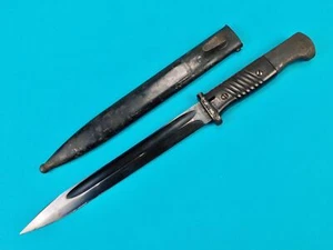 German Germany WW2 Mauser K98 Matching # Bayonet Fighting Knife w/ Scabbard - Picture 1 of 24