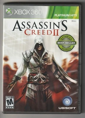 Assassins Creed II - Platinum Hits (Xbox 360) Complete w/Manual - Image 1 of 4