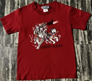 Vintage San Segal Chicken, Alaska Holiday Graphic T-Shirt sz XS Extra Small - Picture 1 of 7