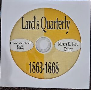 Lard's Quarterly- PDF files of the Journal edited by Moses Lard from 1863-1868