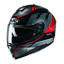 HJC C70 Nian Full Face Helmet Black/Red 2X