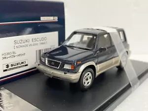 modellino auto po 1:43 Hi-Story HS393BL Suzuki Escudo Vitara Nomade V6 1994 scala JDM - Foto 1 di 11