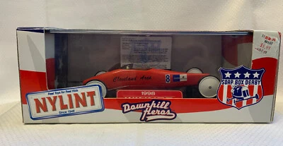 Downhill Heros Soap Box Derby 1998 WInner Car Cleveland #8 NIB 1:12 Nylint Toys  - Image 1 of 4