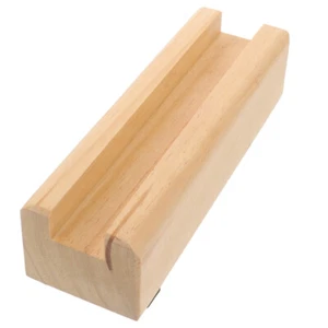 Full Length Mirror Stand Floor Mirror Stand Support Wooden Support Base for - Picture 1 of 12