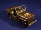 Ancienne Voiture Mécanique 2Nde Guerre Jeep G.I Minic Toys Tri-Ang England 1950