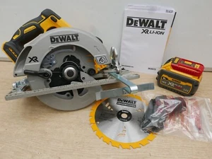 DeWalt DCS572 18V 184mm Rail Base Circular Saw Bare Unit + dcb546 6 ah battery - Picture 1 of 6